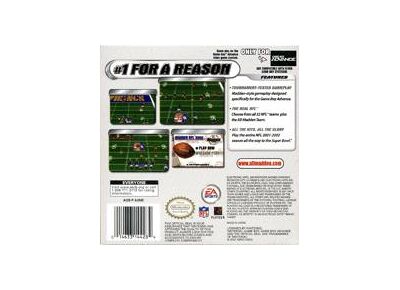 Image Jeux Vidéo Madden NFL 2002 Game Boy Advance