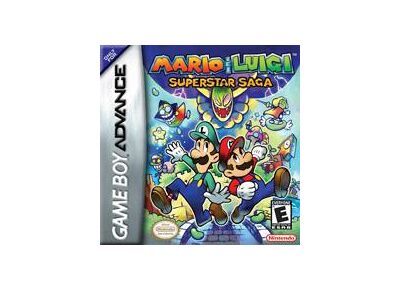 Image Jeux Vidéo Mario & Luigi Superstar Saga Game Boy Advance
