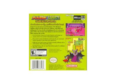 Image Jeux Vidéo Mario & Luigi Superstar Saga Game Boy Advance