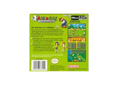 Image Jeux Vidéo Mario Golf Advance Tour Game Boy Advance