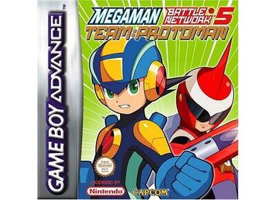 Jeux Vidéo Mega Man Battle Network 5 Team Protoman Game Boy Advance