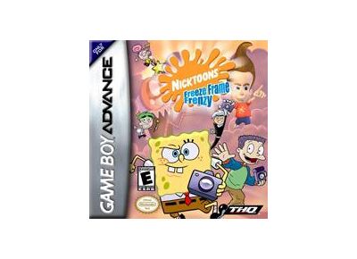 Image Jeux Vidéo Nicktoons Freeze Frame Frenzy Game Boy Advance