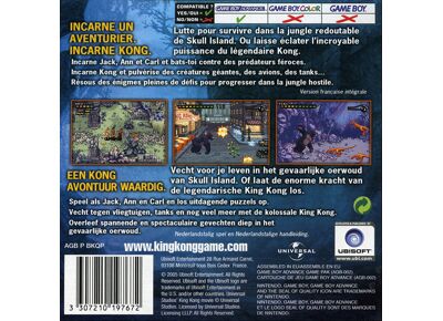 Image Jeux Vidéo Peter Jackson's King Kong Game Boy Advance