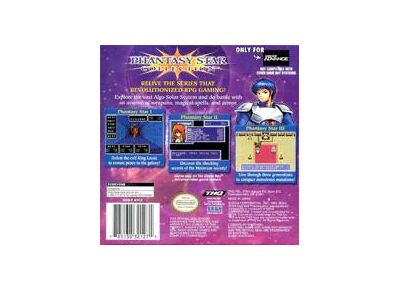 Jeux Vidéo Phantasy Star Collection Game Boy Advance