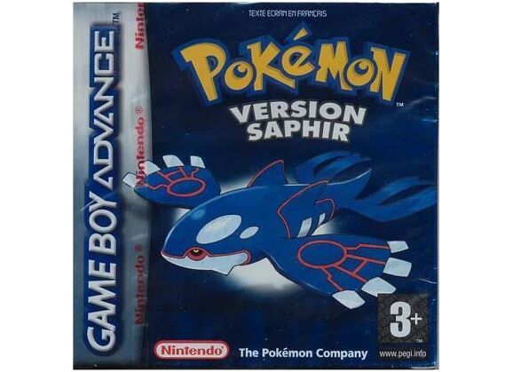 Image Jeux Vidéo Pokémon Version Saphir Game Boy Advance