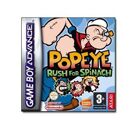 Jeux Vidéo Popeye Hush Rush for the Spinach Game Boy Advance