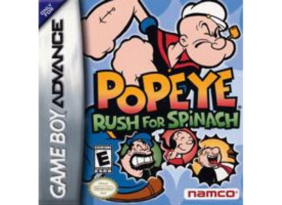 Image Jeux Vidéo Popeye Rush for Spinach Game Boy Advance