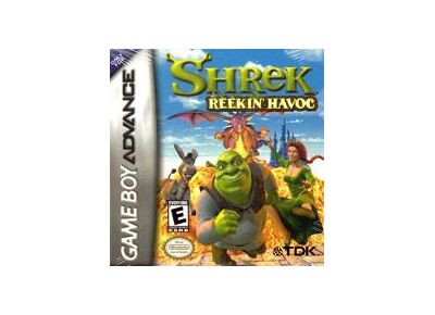 Image Jeux Vidéo Shrek Reekin' Havoc Game Boy Advance