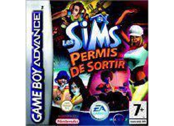 Image Jeux Vidéo Sims Permis De Sortir, Les Game Boy Advance