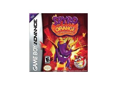 Jeux Vidéo Spyro Orange The Cortex Conspiracy Game Boy Advance
