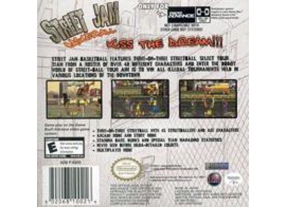 Image Jeux Vidéo Street Jam Basketball Game Boy Advance