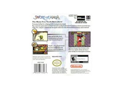 Jeux Vidéo Sword of Mana Game Boy Advance