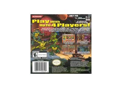 Image Jeux Vidéo Teenage Mutant Ninja Turtles 2 Battle Nexus Game Boy Advance