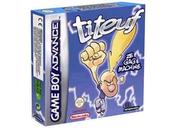 Image Jeux Vidéo Titeuf Ze Gag Machine Game Boy Advance