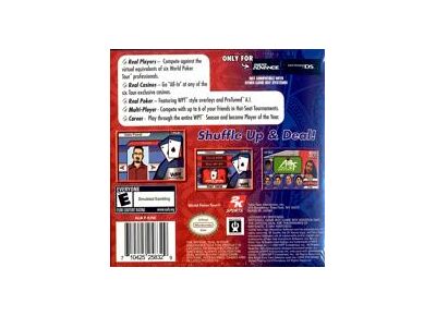 Image Jeux Vidéo World Poker Tour Game Boy Advance