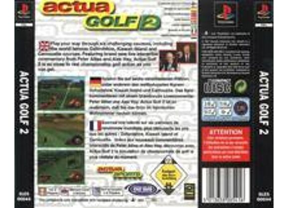 Image Jeux Vidéo Actua Golf 2 PlayStation 1 (PS1)