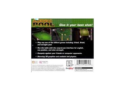Image Jeux Vidéo American Pool PlayStation 1 (PS1)