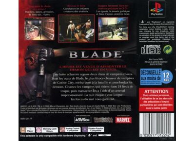 Jeux Vidéo Blade PlayStation 1 (PS1)