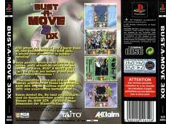 Image Jeux Vidéo Bust-A-Move 3 DX PlayStation 1 (PS1)