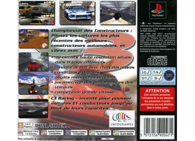 Jeux Vidéo C3 Racing PlayStation 1 (PS1)