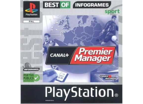 Image Jeux Vidéo Canal+ Premier Manager Best Of PlayStation 1 (PS1)