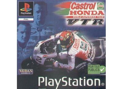 Image Jeux Vidéo Castrol Honda VTR PlayStation 1 (PS1)