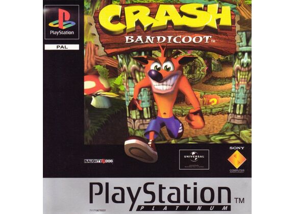 Image Jeux Vidéo Crash Bandicoot Platinum PlayStation 1 (PS1)