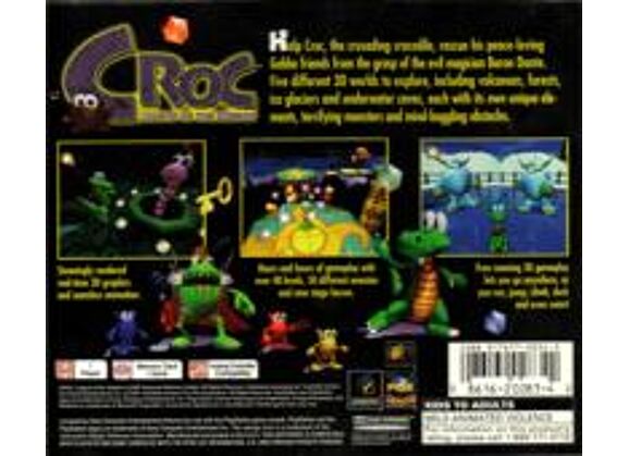 Image Jeux Vidéo Croc Legend of the Gobbos PlayStation 1 (PS1)