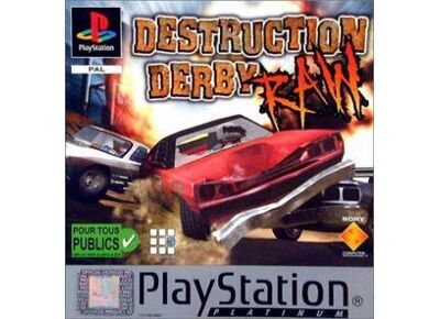 Jeux Vidéo Destruction Derby Raw Platinum PlayStation 1 (PS1)
