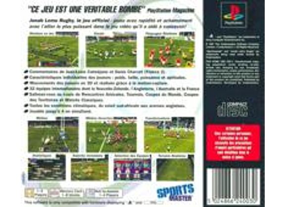 Image Jeux Vidéo Jonah Lomu Rugby PlayStation 1 (PS1)