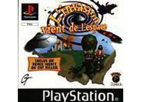 Image Jeux Vidéo L'invasion Vient De L'espace PlayStation 1 (PS1)
