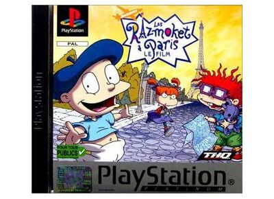 Image Jeux Vidéo Les Razmoket A Paris Le Film Platinum PlayStation 1 (PS1)