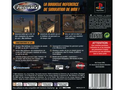 Jeux Vidéo Mat Hoffman's Pro BMX PlayStation 1 (PS1)
