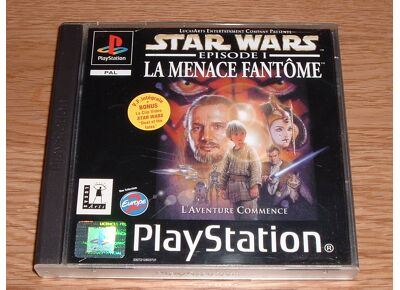 Jeux Vidéo Star Wars Episode I La Menace Fantome PlayStation 1 (PS1)