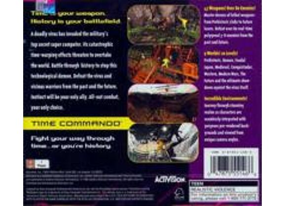 Image Jeux Vidéo Time Commando PlayStation 1 (PS1)