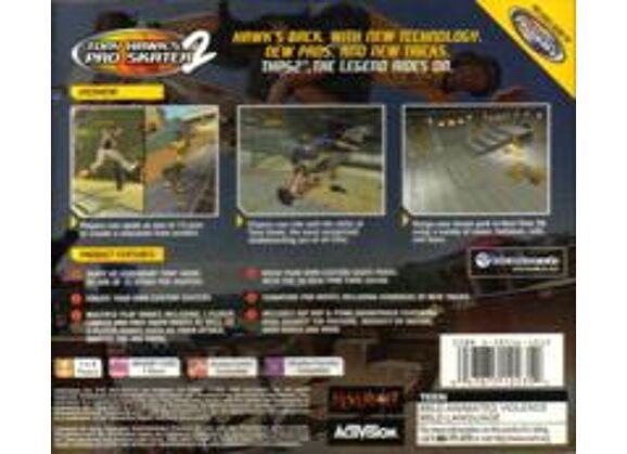 Image Jeux Vidéo Tony Hawk's Pro Skater 2 PlayStation 1 (PS1)
