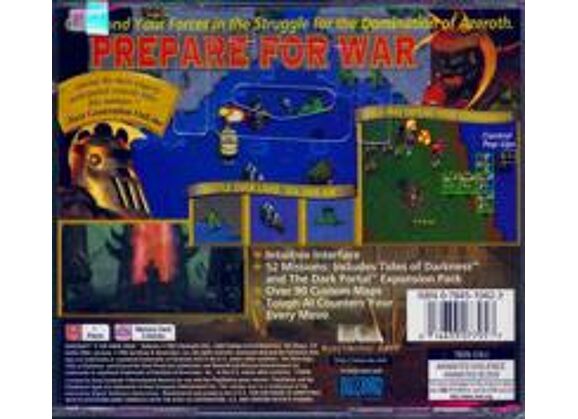 Image Jeux Vidéo Warcraft II The Dark Saga PlayStation 1 (PS1)