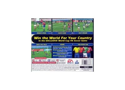 Image Jeux Vidéo World Cup 98 PlayStation 1 (PS1)