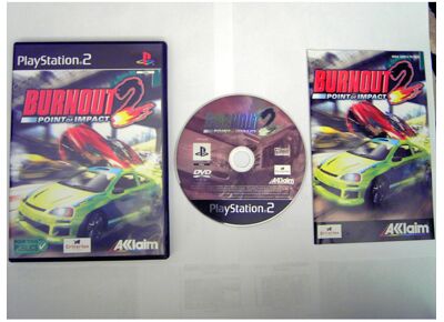 Jeux Vidéo Burnout 2 Point of Impact PlayStation 2 (PS2)