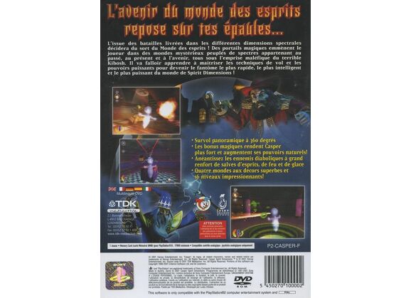 Image Jeux Vidéo Casper Spirit Dimensions PlayStation 2 (PS2)