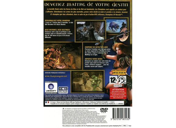 Image Jeux Vidéo Champions Return to Arms PlayStation 2 (PS2)