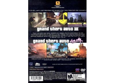 Jeux Vidéo Grand Theft Auto Double Pack PlayStation 2 (PS2)