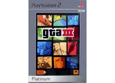 Jeux Vidéo Grand Theft Auto III (Platinum) PlayStation 2 (PS2)