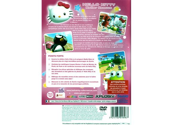 Image Jeux Vidéo Hello Kitty Roller Rescue PlayStation 2 (PS2)