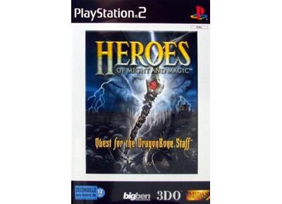 Jeux Vidéo Heroes of Might and Magic Quest for the Dragon Bone Staff PlayStation 2 (PS2)