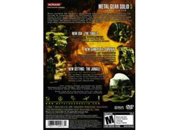 Image Jeux Vidéo Metal Gear Solid 3 Snake Eater PlayStation 2 (PS2)