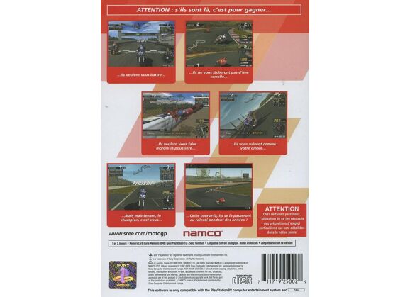 Image Jeux Vidéo Moto GP PlayStation 2 (PS2)