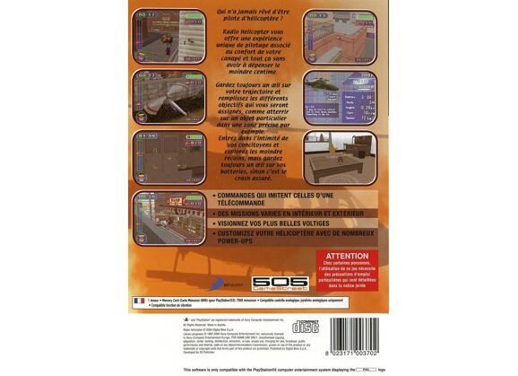 Image Jeux Vidéo Radio Helicopter PlayStation 2 (PS2)