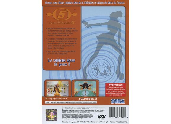 Image Jeux Vidéo Space Channel 5 PlayStation 2 (PS2)
