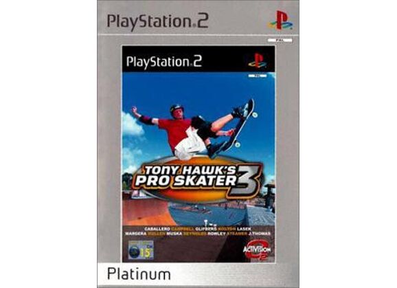Image Jeux Vidéo Tony Hawk's Pro Skater 3 (Platinum) PlayStation 2 (PS2)